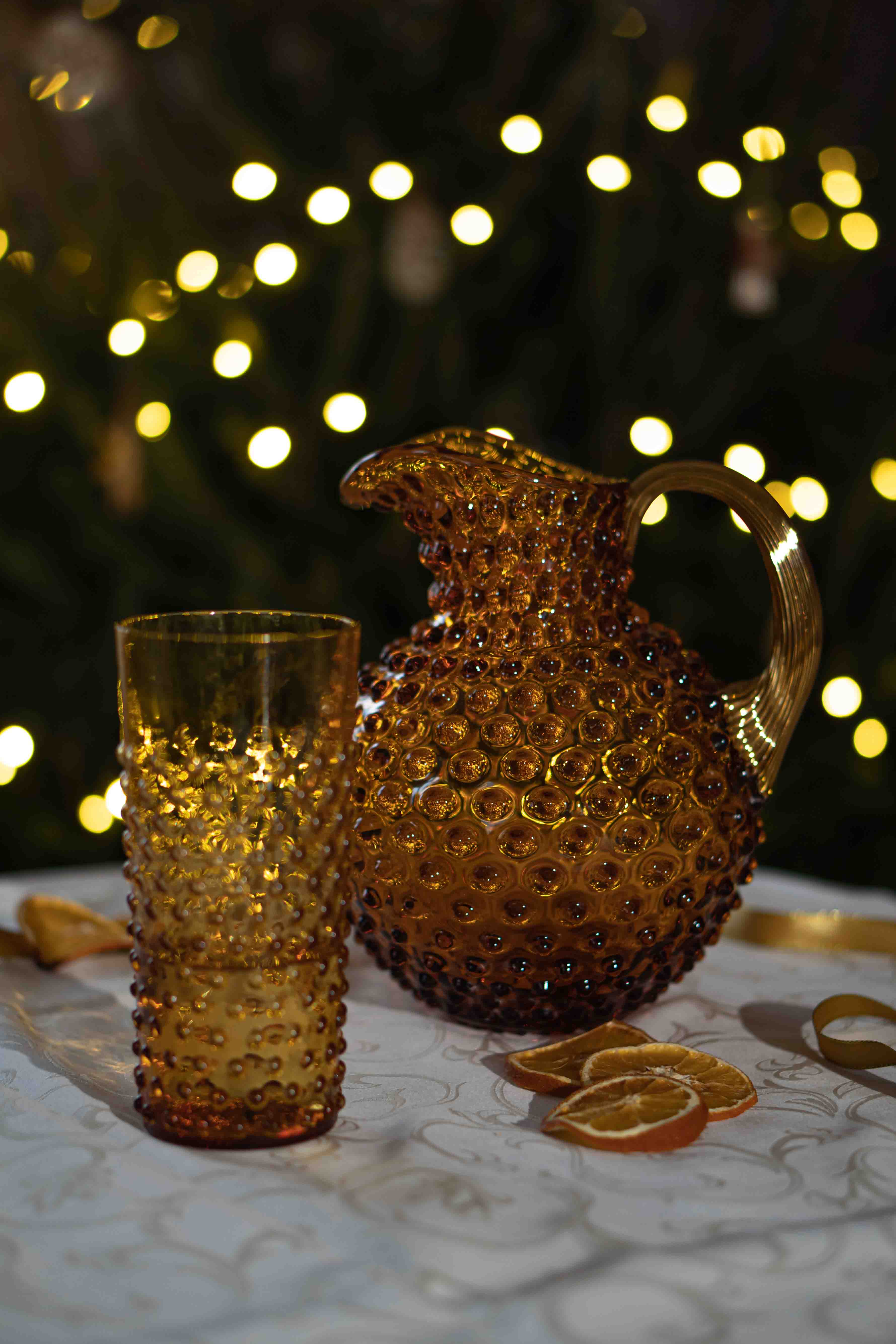 Klimchi Amber Hobnail Jug 2L