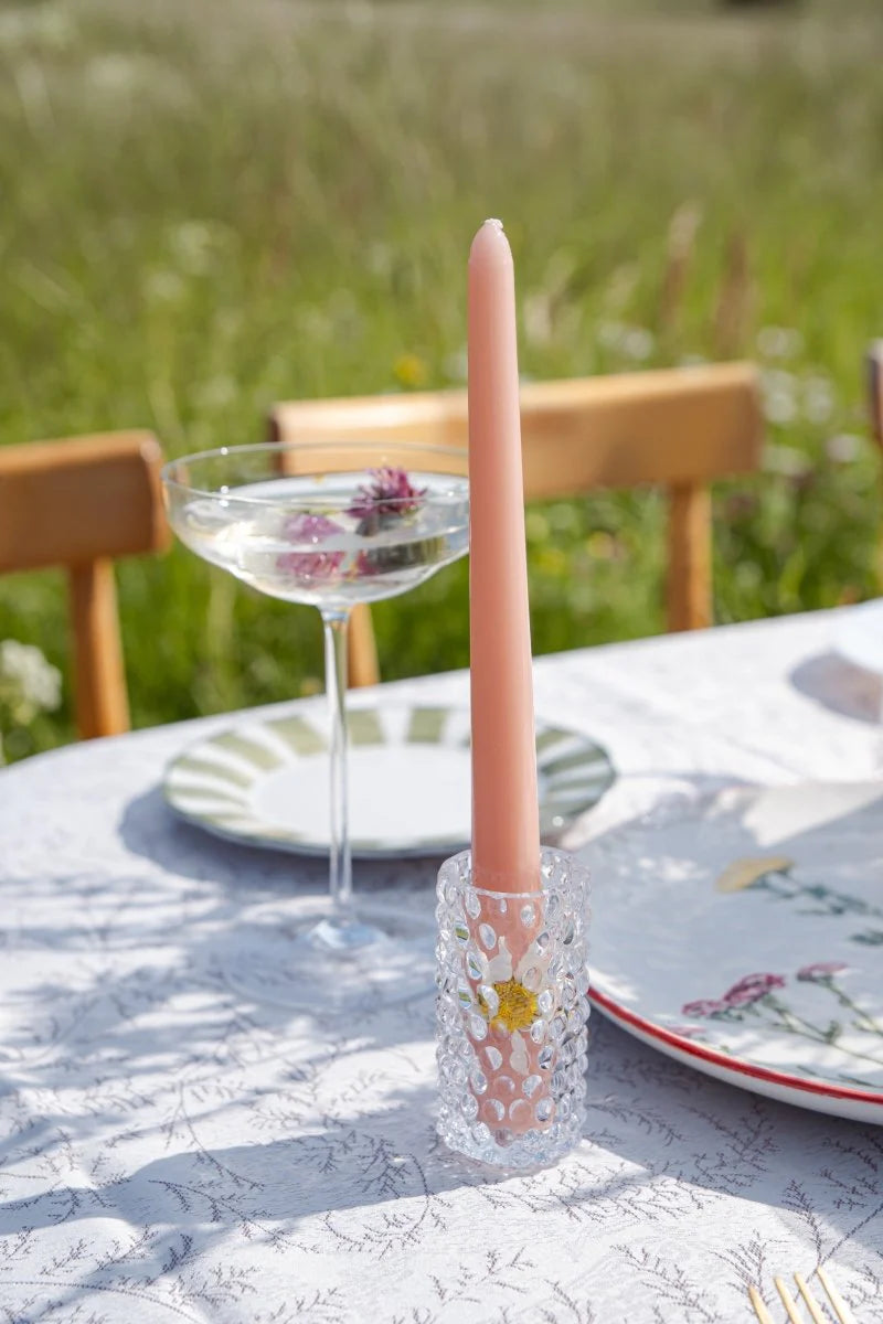 Klimchi Crystal Hobnail Bud Vase