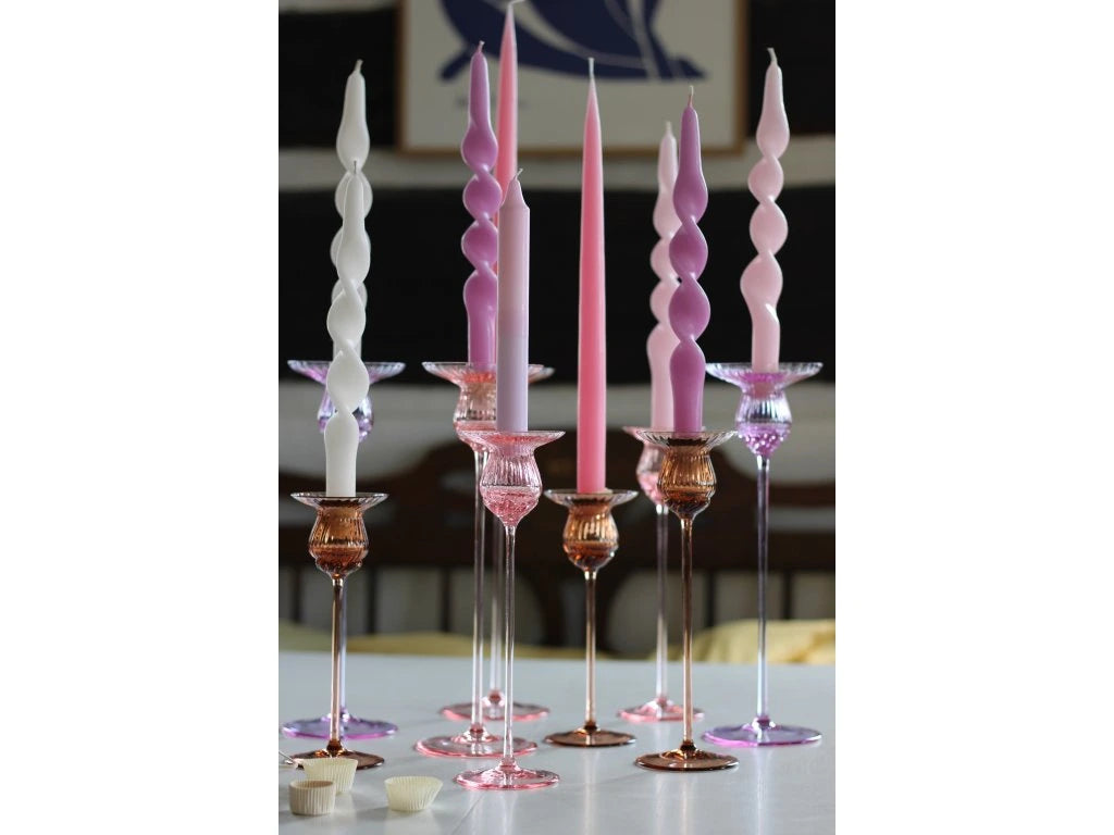 Anna von Lipa Tulipán Candle Holder 20 cm New Brown