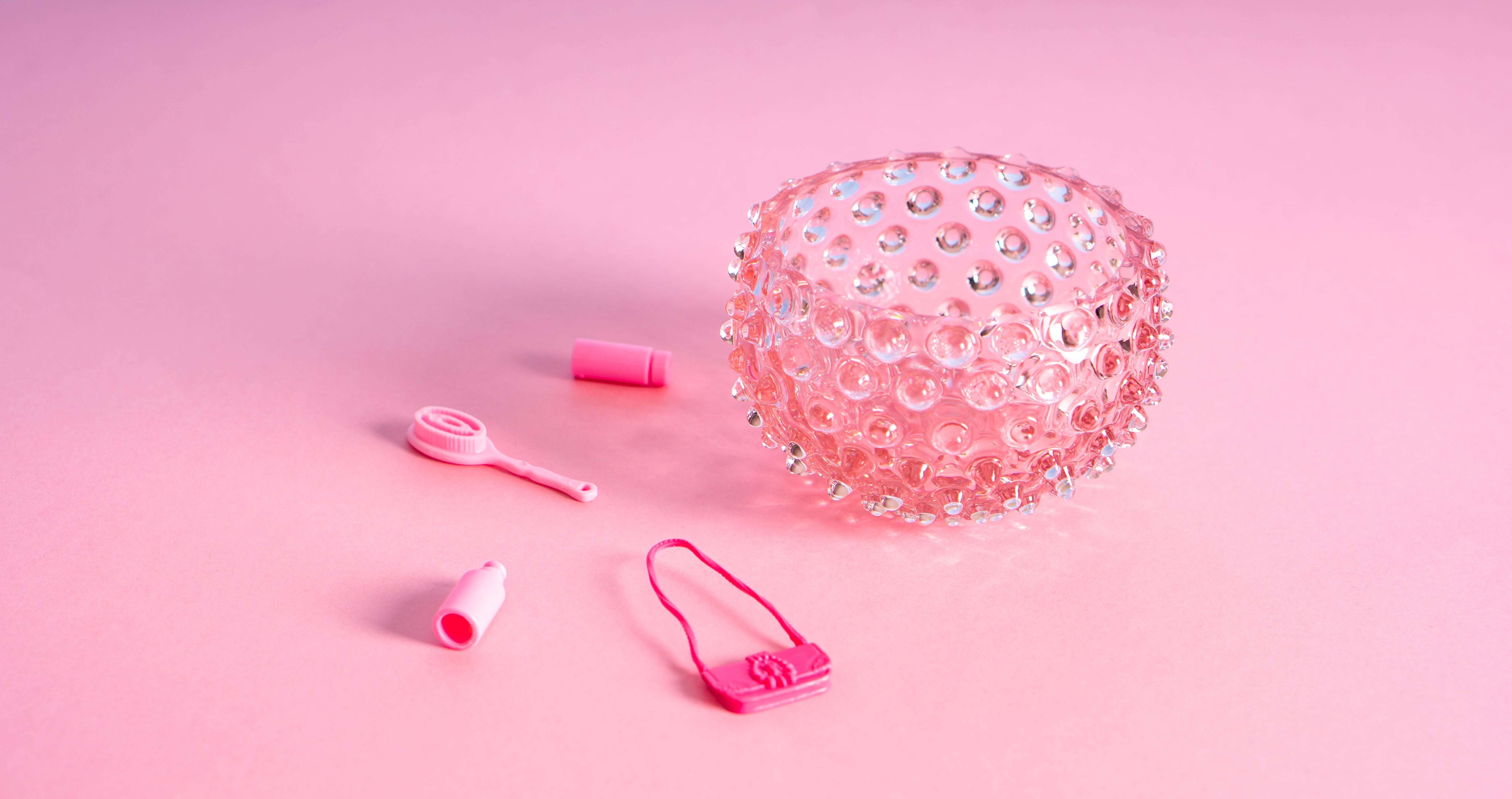 Klimchi Rosaline Hobnail Bowl Small