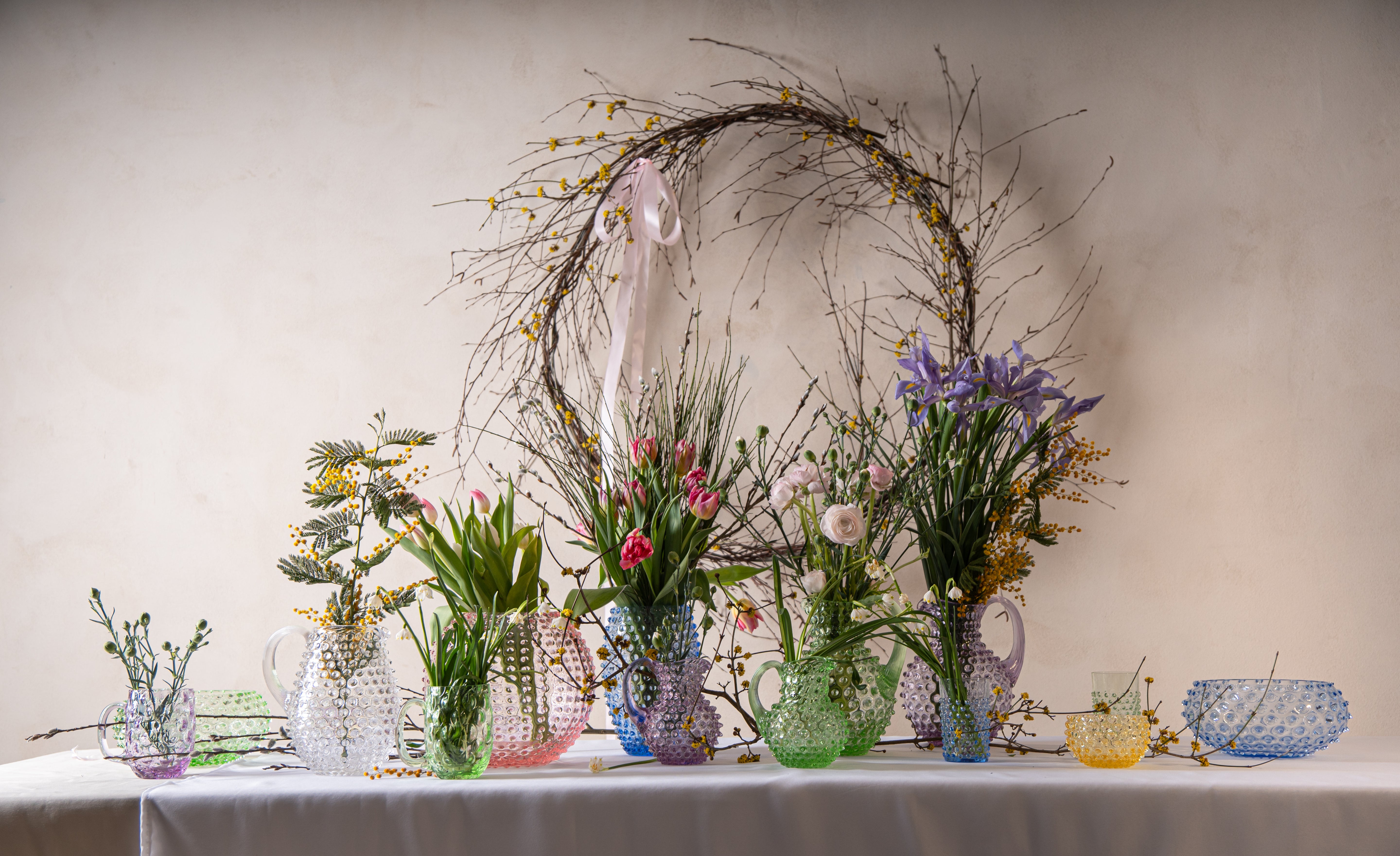 Klimchi Citrine Hobnail Bowl Small