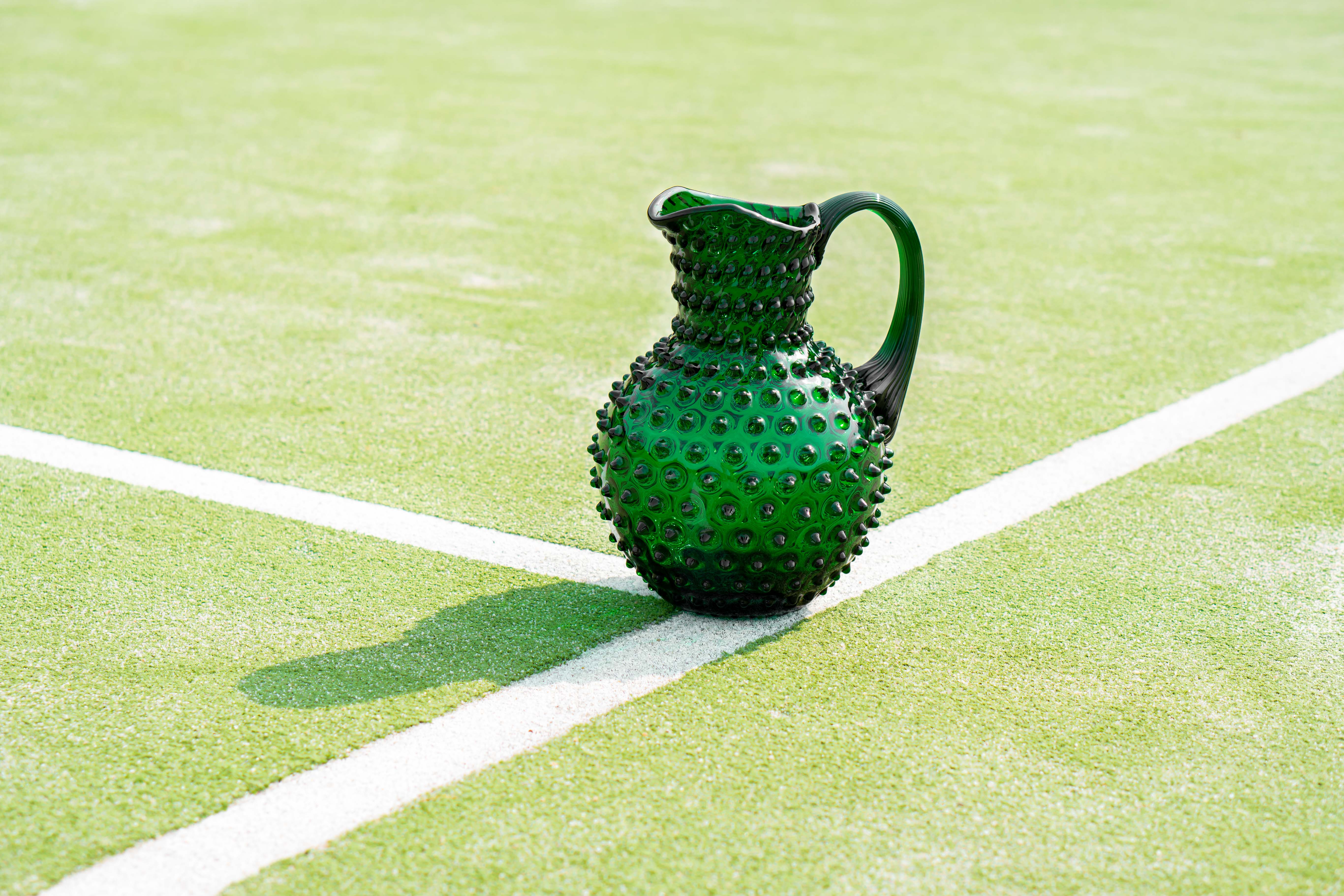 Klimchi Dark Green Hobnail Jug 2L